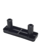Nábytkový klzák 50x16mm, priemer kolíkov 8