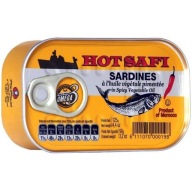 Marocké sardinky v chilli oleji Hot Safi 125g