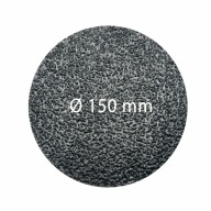 KOTOÚČ BRÚSNEHO PAPIERA SO VELCRO 150 mm P16 Karbid kremíka