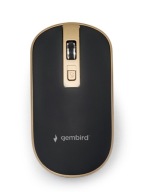 Myš Gembird MUSW-4B-06-BG (čierna a zlatá)