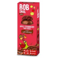 BOB SNAIL JAHODA JABLKO V MLIEČNEJ ČOKOLÁDE