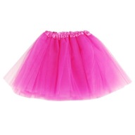 TULLE TUTU SUKŇA RUŽOVÁ FUCHSIOVÁ 3-10L