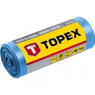 Vrecia na odpad 120 L, modré, 40 mic