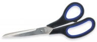 Oceľové nožnice INOX 25 cm s gumenou rukoväťou