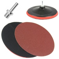 FLEXIBILNÝ KOTÚČ S VRTÁKOU BRÚSKY NA VELCRO 180