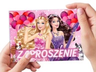 POZVÁNKA NA NARODENINY BARBIE + OBÁLKA ZDARMA