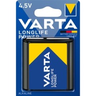 VARTA LONGLIFE BATTERY 3R12 3LR12 4,5V ALKAIC