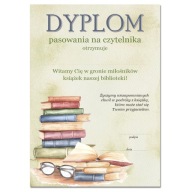 DIPLOM BYŤ ČITATEĽ Knižnica