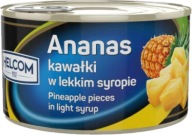 PD Ananás kúsky v sirupe HELCOM 227g