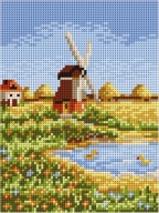 Plátno 15x20 Ariadna 2009 na krížikový steh - S POTLAČOU