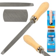 TROJUHOLNÍKOVÝ PILNÍK 125mm Č.2 S DREVENOU RÚČKOU RICHMANN C4980