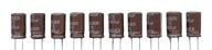 1000uF 16V NÍZKY ESR 1000 µF 16V (10 KS) ELEKTROLYTICKÝ KONDENZÁTOR