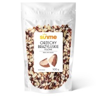 BRAZÍLIA ORECHY 500g Čerstvé drvené POLOVINY BRAZÍLISKÝCH ORECHOV