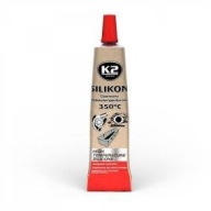 Červený silikón K2 Vysoká teplota +350°C 21g