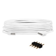 Predlžovací RGB predlžovací kábel 4 kolíky 5m LED pásik
