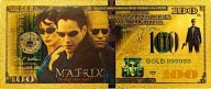 MATRIX Jedinečný zberateľský DARČEK s pozlátenými bankovkami