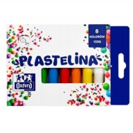 Oxford školská plastelína, 8 farieb