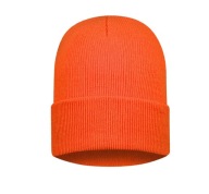 Oranžová ochranná zimná čiapka