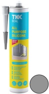 Neutrálny sivý sanitárny silikón 280ml TKK