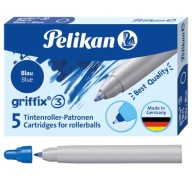 Náplne do guľôčkových pier Pelikan náplne 5 ks.