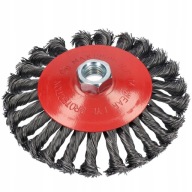 DRôTENÁ KEFA BOČNÁ 125mm M14 SKÚTANÝ DRÔT