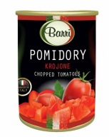 PRÁVANÉ RAJKY BEZ ŠUPKY 400g Paradajky z konzervy