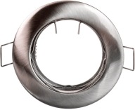 GTV Okrúhle bodové svietidlo, liate IP20 inox