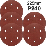 BRÚSNY PAPIER 225mm P240 BRÚSKA NA ŽIRAFA 5 ks