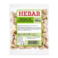 PISTÁCIE pražené SOLENÉ 100 G SNACK USA HEBAR