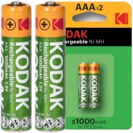 2x BATÉRIE BATÉRIE KODAK AAA R3 1000mAh Ni-MH 2ks