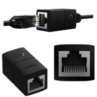 LAN KONEKTOR KONEKTOR RJ45 - RJ45 ETHERNETOVÝ SIEŤOVÝ ADAPTÉR S PREDĹŽOVAČOM