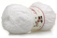 Priadza Luna Art Puppy č. 130-01 Biela