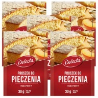 Delecta prášok do pečiva 5x30g, ideálny na pečenie a koláče