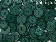 PLASTOVÉ GOMBÍKY 20mm tmavozelené, balenie 250 ks.
