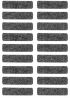 Samolepiace plstené podložky šedé 10x40mm balenie 16 ks - VORSTAHL