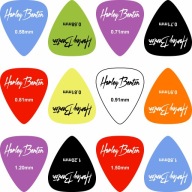 Gitarové trsátka Harley Benton 0,58-1,5mm MIX Sada 12 ks