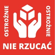 ŠTÍTKY NÁLEPKY POZOR NEVYHAZUJTE 1000 ks