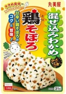 Mazekomi Wakame Kuracie Soboro na ryžu s wakame a kuracím mäsom 31g Marumiya