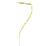 STUDENÉ prskavky ZLATÉ ČÍSLO 7 číslo NARODENINY 18 cm