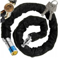 BIKE LOCK REŤAZOVÝ ZÁMEK ZÁMOK NA MOTOR BICYKEL TVRZENÝ