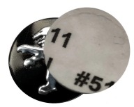 Peugeot 14mm emblém odznak logo kľúč diaľkové ovládanie