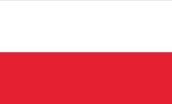 24 kusov NÁLEPKA POĽSKEJ VLAJKY