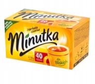 MINUTKA Express čierny čaj 56g 40tb