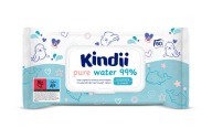 KINDII ČISTÁ VODA 99% Vodné obrúsky 60 ks