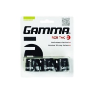 GAMMA RZR TAC Overgrip hladké vonkajšie omotávky Black 3 ks