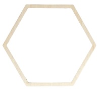 Šesťhranná obruč 25cm/3mm