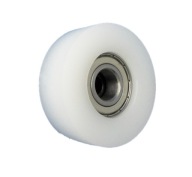 Plastový valček s ložiskom fi 60mm fi 20mm