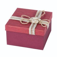Balenie/KRABIČKA 17x17x10cm RED VILLA ITALIA