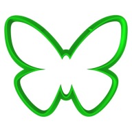 Vykrajovač na motýľ Butterfly 6