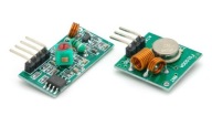 Rádiový modul RF 433MHz pre vysielač pásma ISM